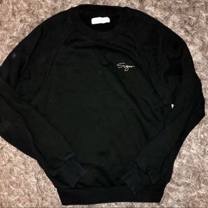 Oak & Fort Black Crewneck Shirt